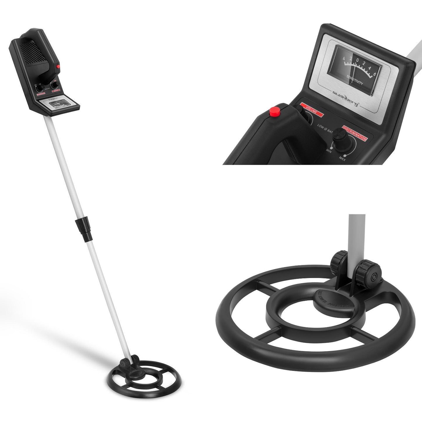 Metal Detectors – Waterproof metal detector, length 91 cm, range - Carlat