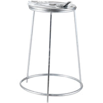 Metal catering stand for garbage bags with iron lid, 120l - Carlat