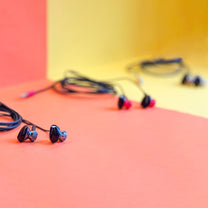 Metal wired in-ear headphones with 3.5 mm mini jack, gray - Carlat