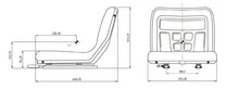 Mi400 Static Seat Pan - Carlat