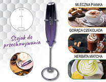 Milk frothers and warmers – AD 4499 Milk Frother with Stand - Carlat