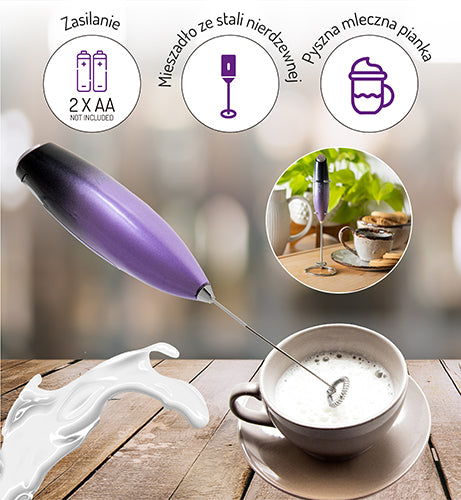 Milk frothers and warmers – AD 4499 Milk Frother with Stand - Carlat