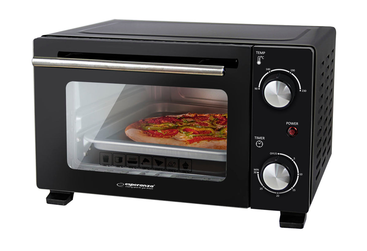 Mini – EKO007N Esperanza Mini Calzone Oven, 10 L, 800 W - Carlat