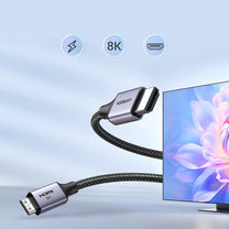 Mini HDMI - HDMI 2.1 8K cable 1m - gray - Carlat
