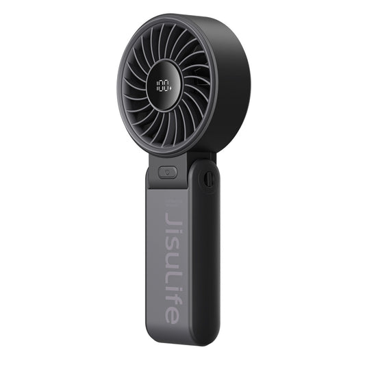 Mini fan portable fan 5 speeds 3600mAh USB-C - black - Carlat