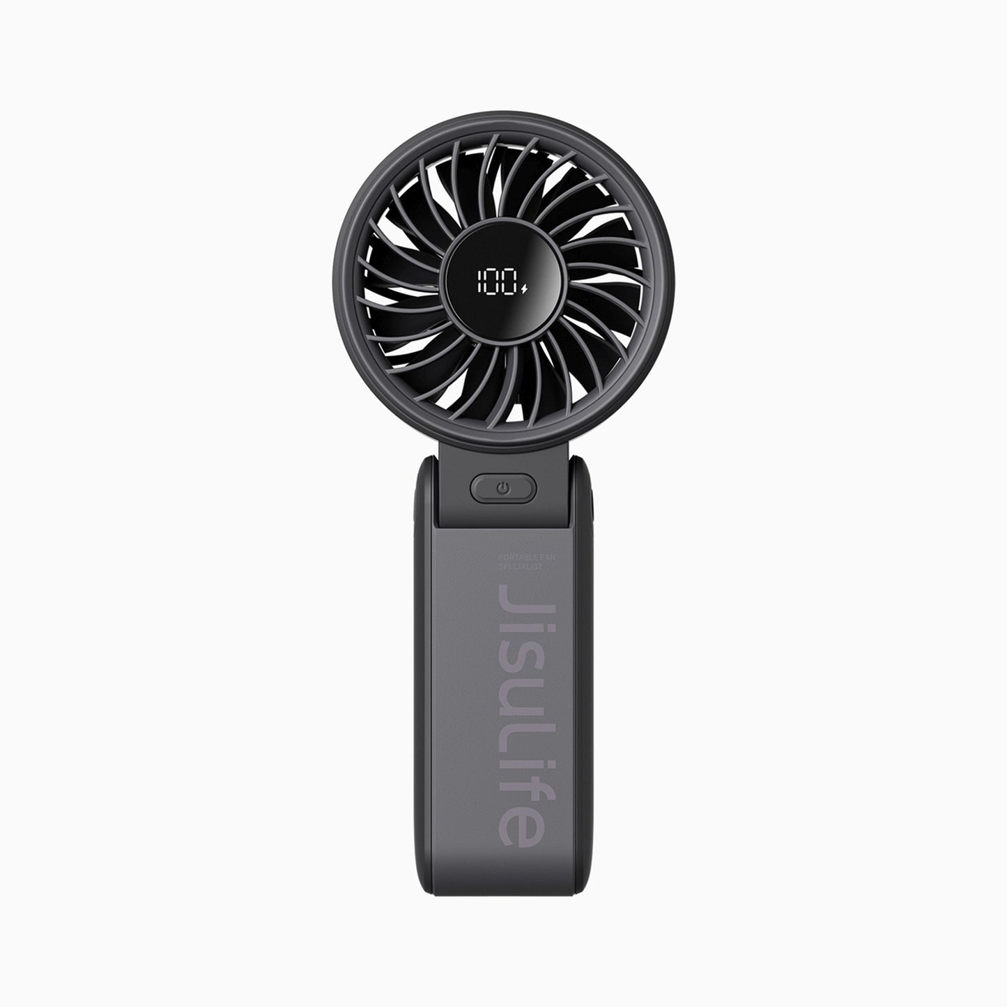 Mini fan portable fan 5 speeds 3600mAh USB-C - black - Carlat