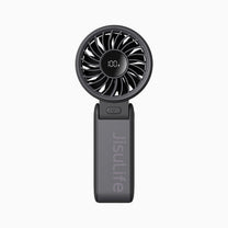 Mini fan portable fan 5 speeds 3600mAh USB-C - black - Carlat