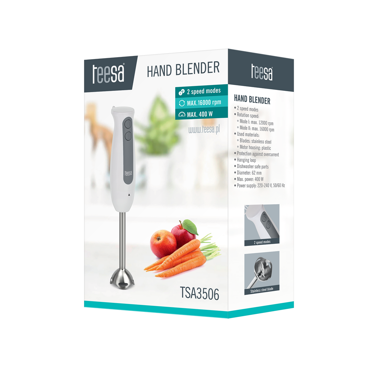 Mixers and Blenders – 400 W Hand Blender - Carlat