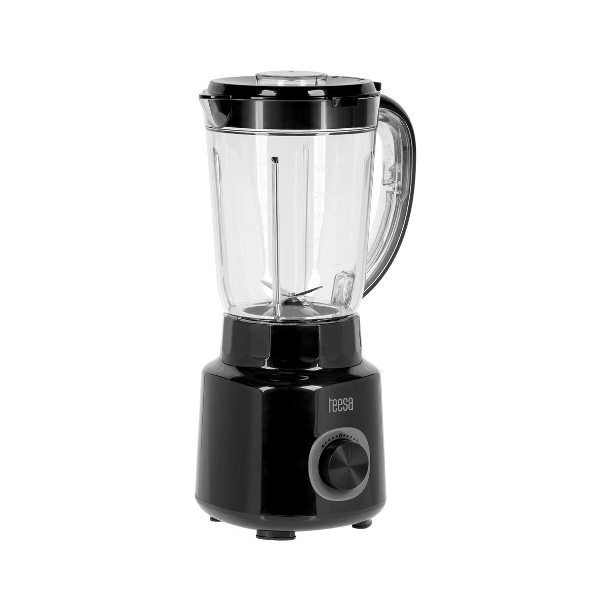 Mixers and Blenders – 500W Black Blender with Jar - Carlat