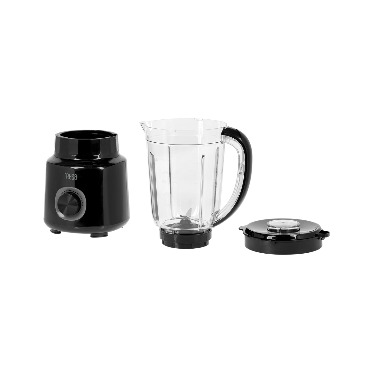 Mixers and Blenders – 500W Black Blender with Jar - Carlat