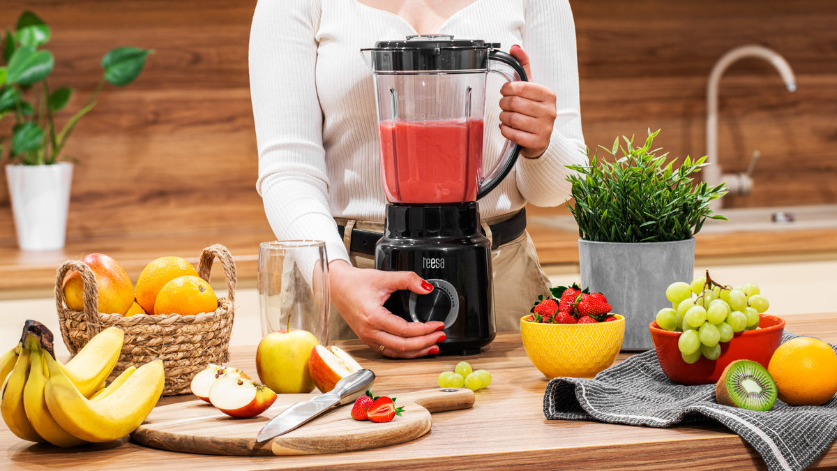 Mixers and Blenders – 500W Black Blender with Jar - Carlat