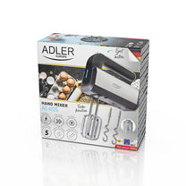 Mixers and Blenders – AD 4225 Stainless Steel Hand Mixer - Carlat