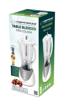 Mixers and Blenders – EKM023E Esperanza Pitcher Blender, Piña Colada, Gray - Carlat