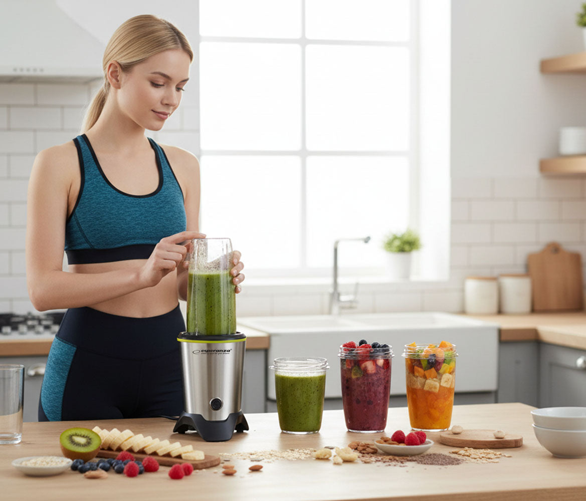 Mixers and Blenders – EKM028 Esperanza Nutri Blender Nutri Master 6-in-1 - Carlat