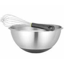 Mixing Bowls – Steel kitchen bowl with silicone base and - Carlat