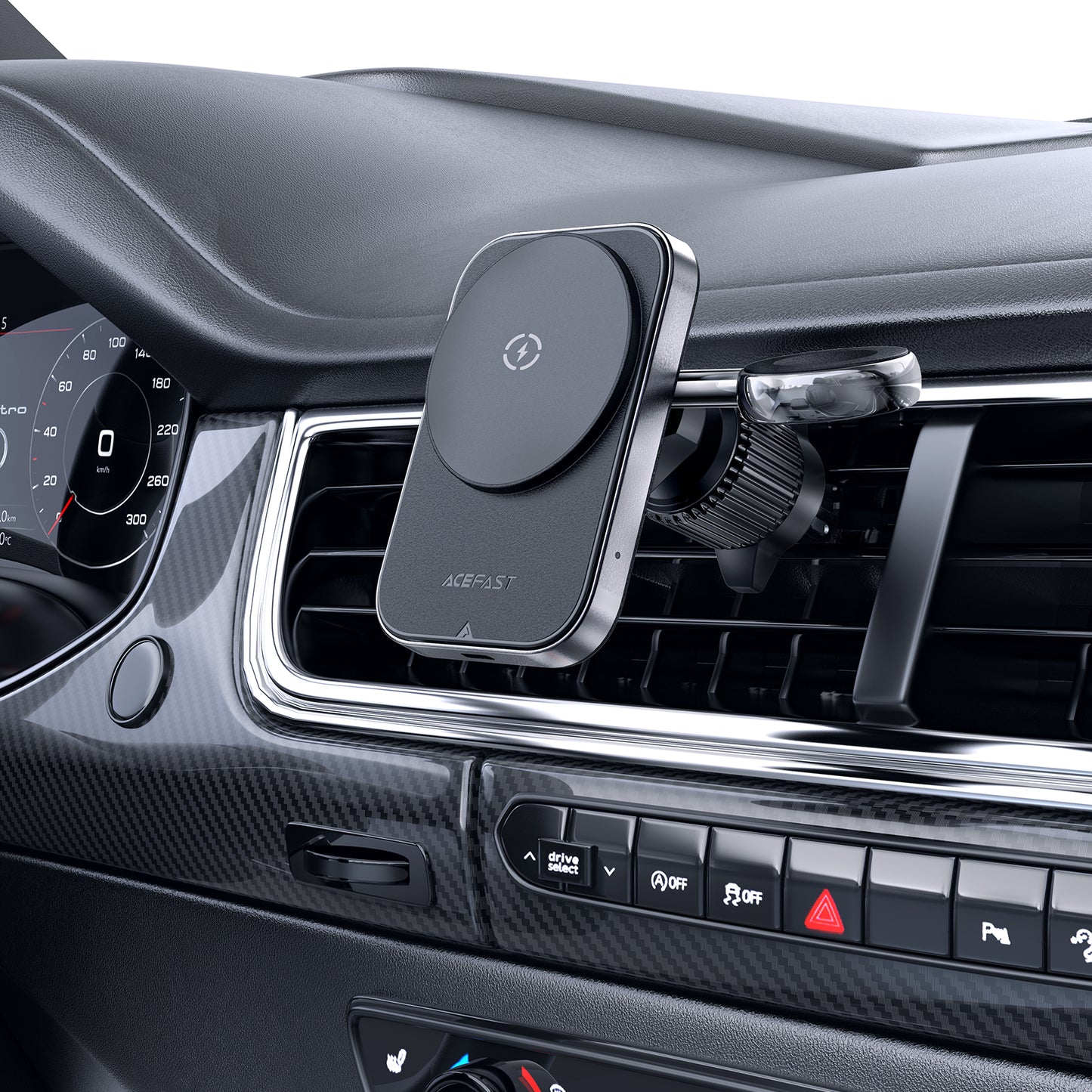 Mobile Phone Stands – 2in1 car holder with inductive charger - Carlat