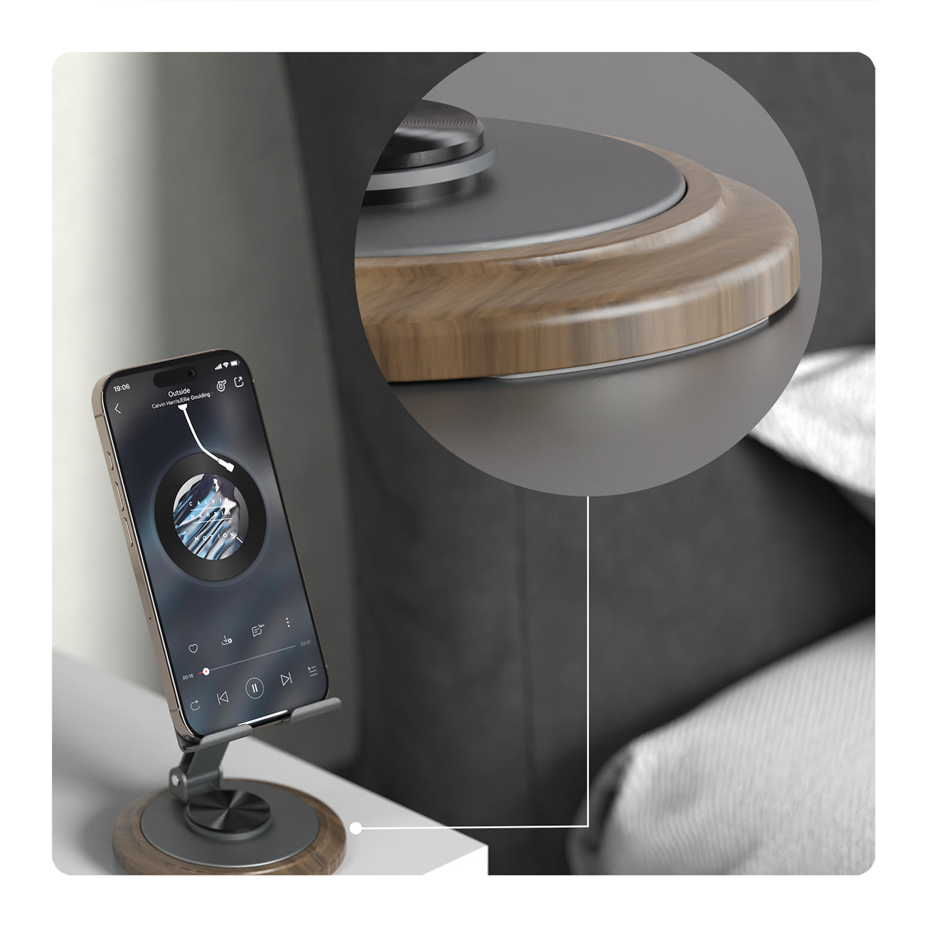 Mobile Phone Stands – 360 degree metal phone stand stand - Carlat
