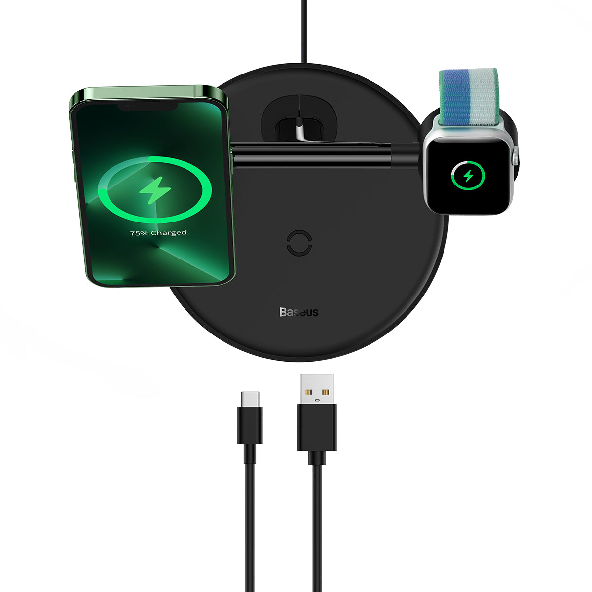Mobile Phone Stands – 3in1 stand induction charger for iPhone - Carlat