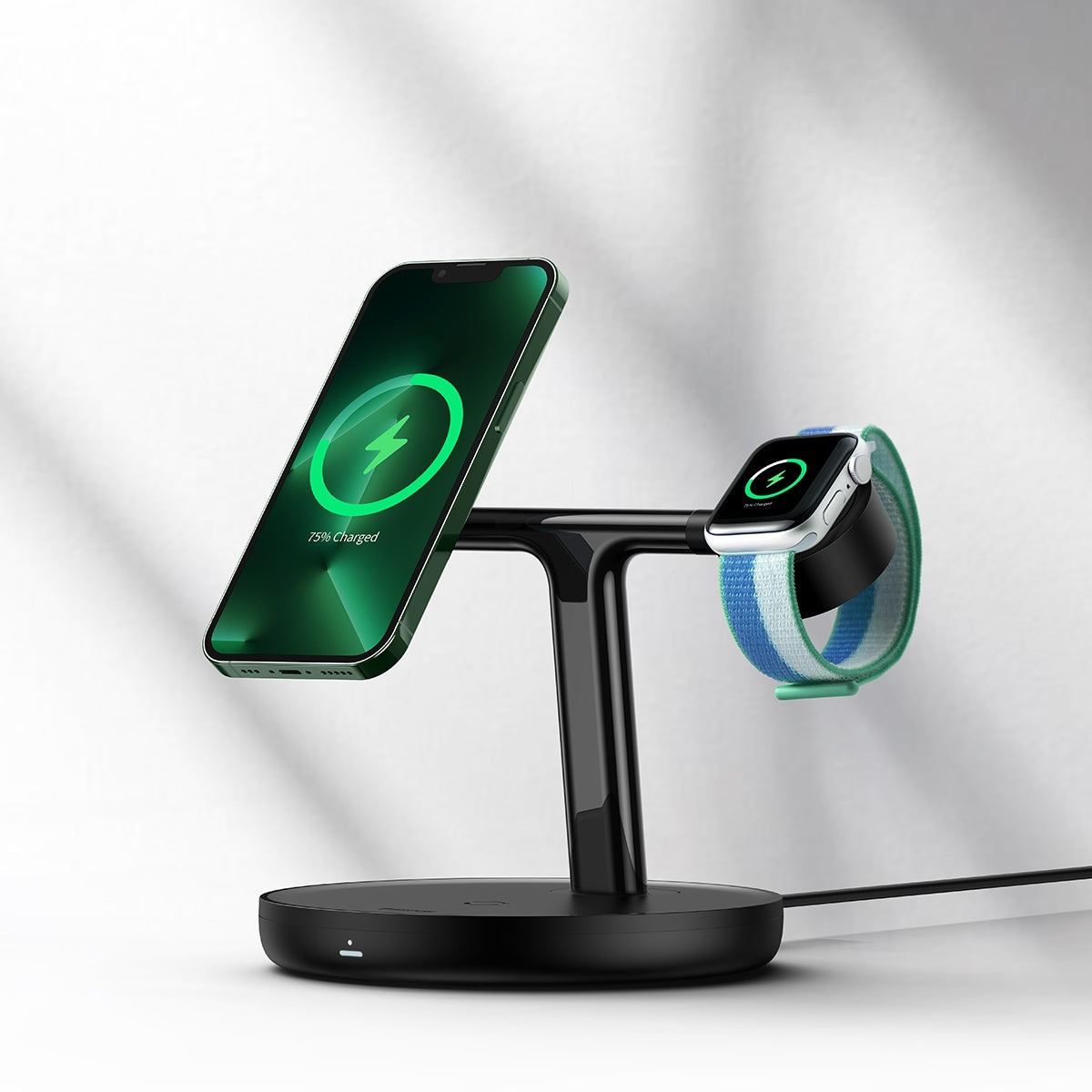 Mobile Phone Stands – 3in1 stand induction charger for iPhone - Carlat