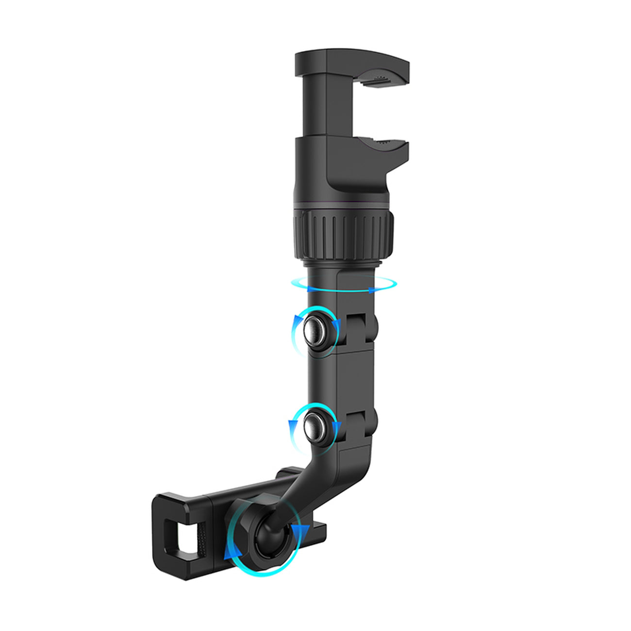 Mobile Phone Stands – Black smartphone holder attached to the - Carlat