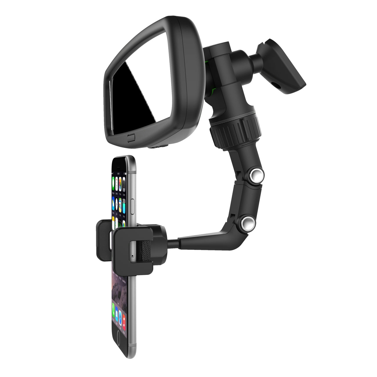Mobile Phone Stands – Black smartphone holder attached to the - Carlat