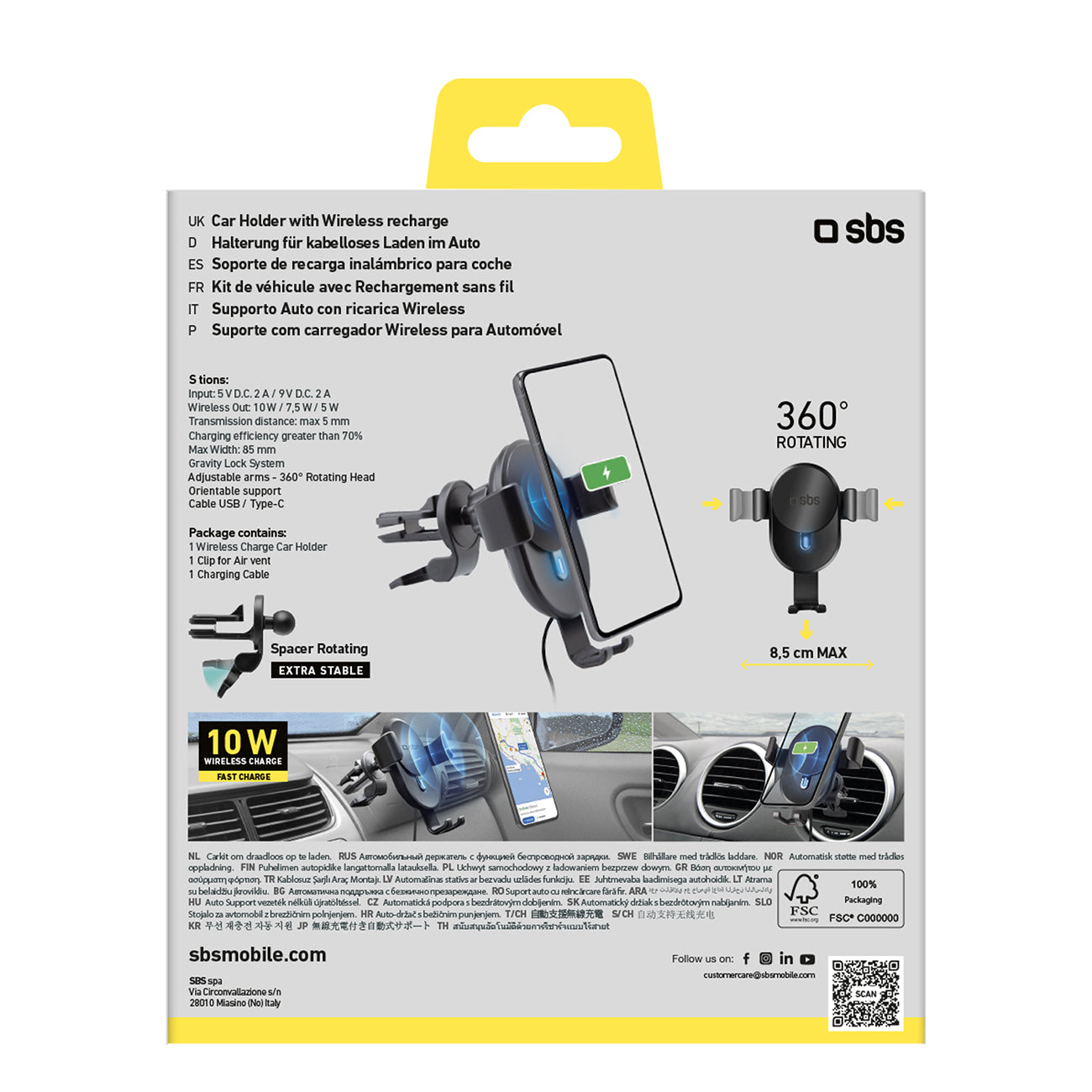 Mobile Phone Stands – Car holder for a smartphone with - Carlat