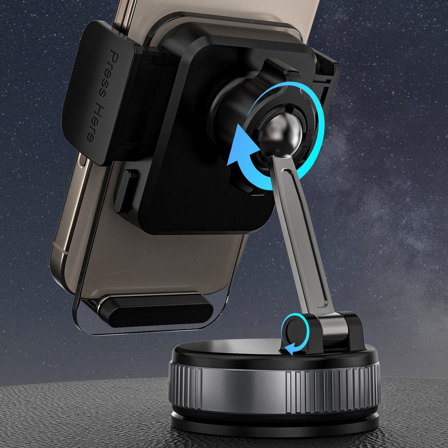 Mobile Phone Stands – Car holder for smartphone with suction - Carlat