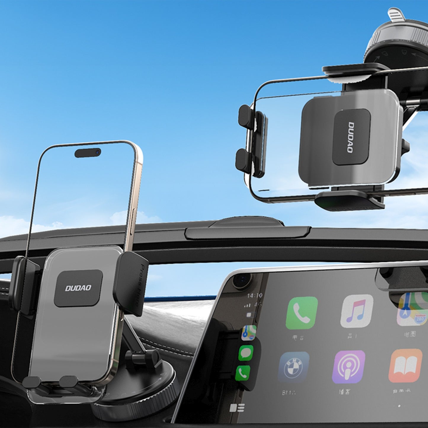 Mobile Phone Stands – Car holder for smartphone with suction - Carlat