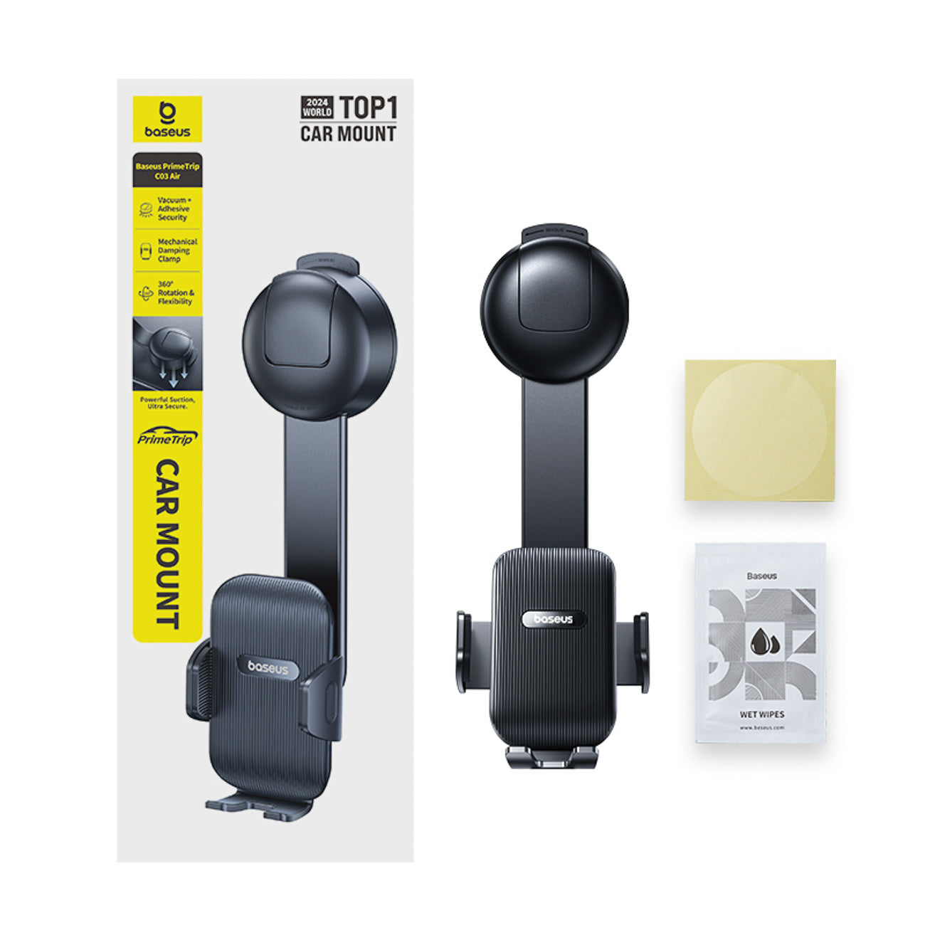 Mobile Phone Stands – Car holder for smartphone with suction - Carlat