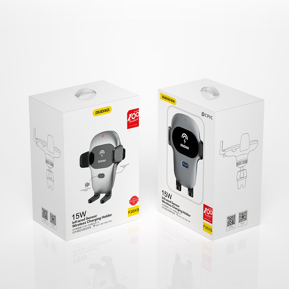 Mobile Phone Stands – Car holder with Qi 15W wireless - Carlat