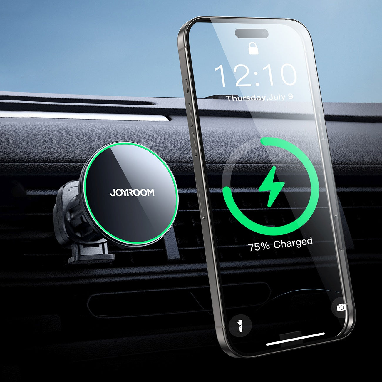 Mobile Phone Stands – Car holder with Qi2 15W phone - Carlat