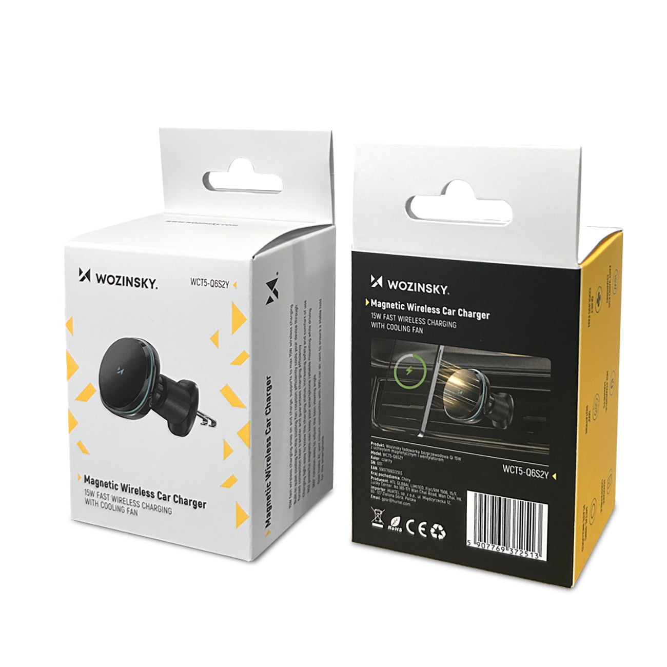 Mobile Phone Stands – Car holder with induction charger and - Carlat