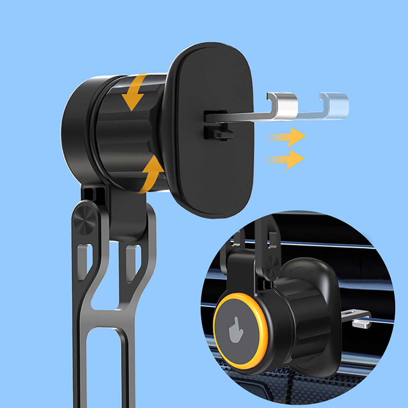 Mobile Phone Stands – Car holder with inductive phone charger - Carlat