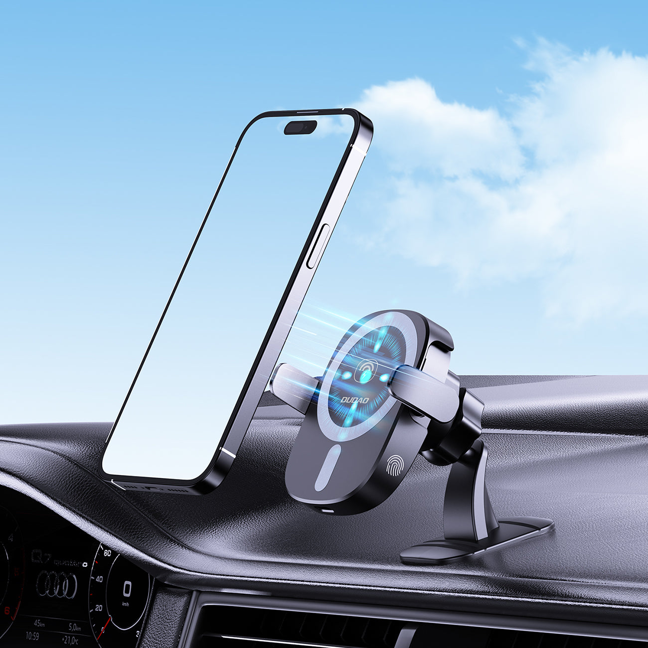 Mobile Phone Stands – Car phone holder with inductive charger - Carlat