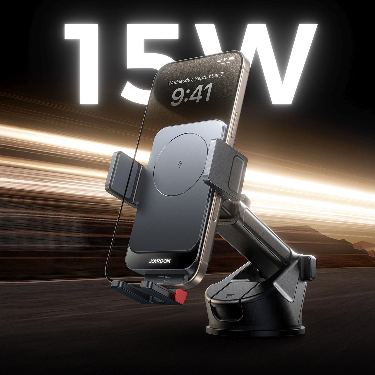 Mobile Phone Stands – Car phone holder with inductive charger - Carlat
