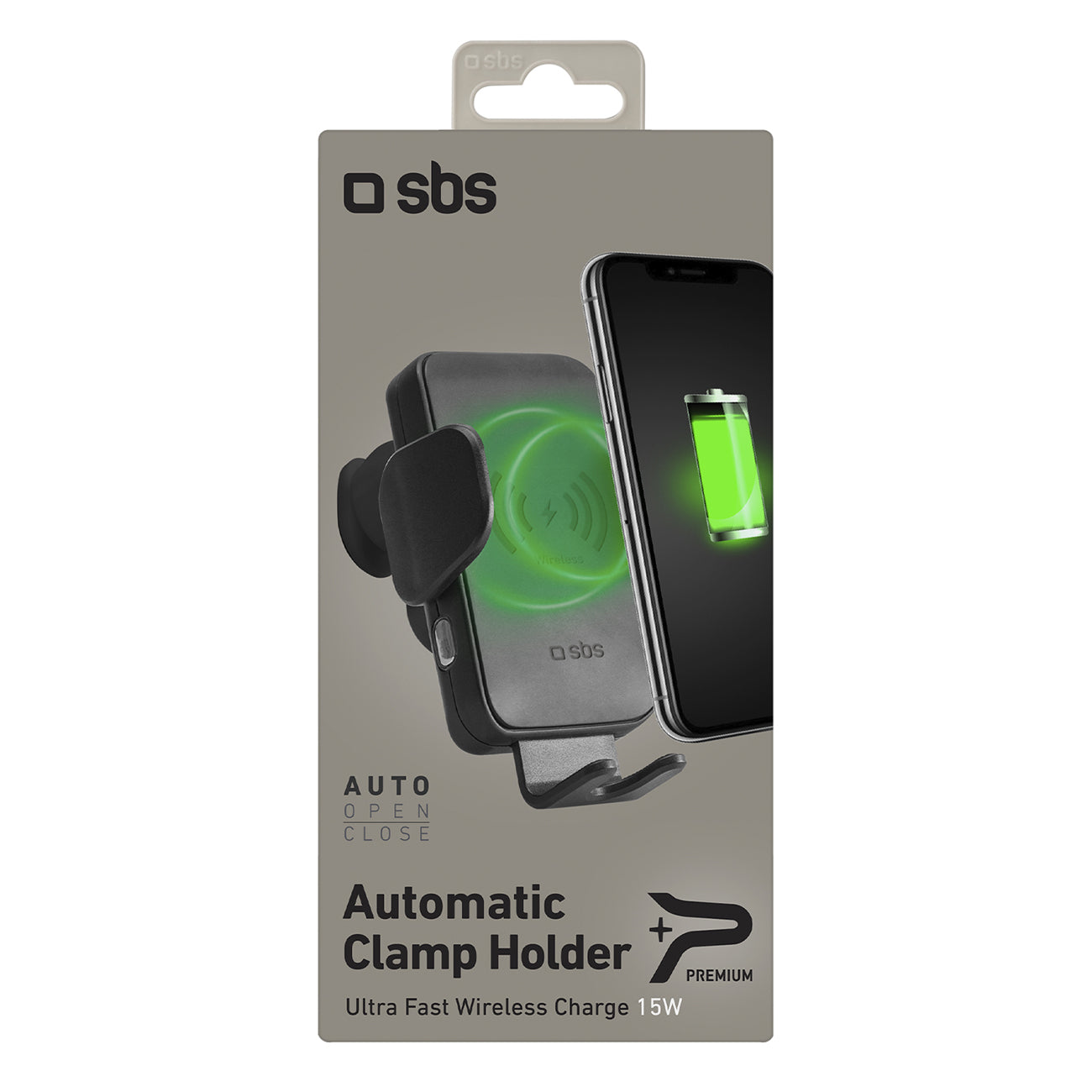 Mobile Phone Stands – Car smartphone holder with wireless charger - Carlat