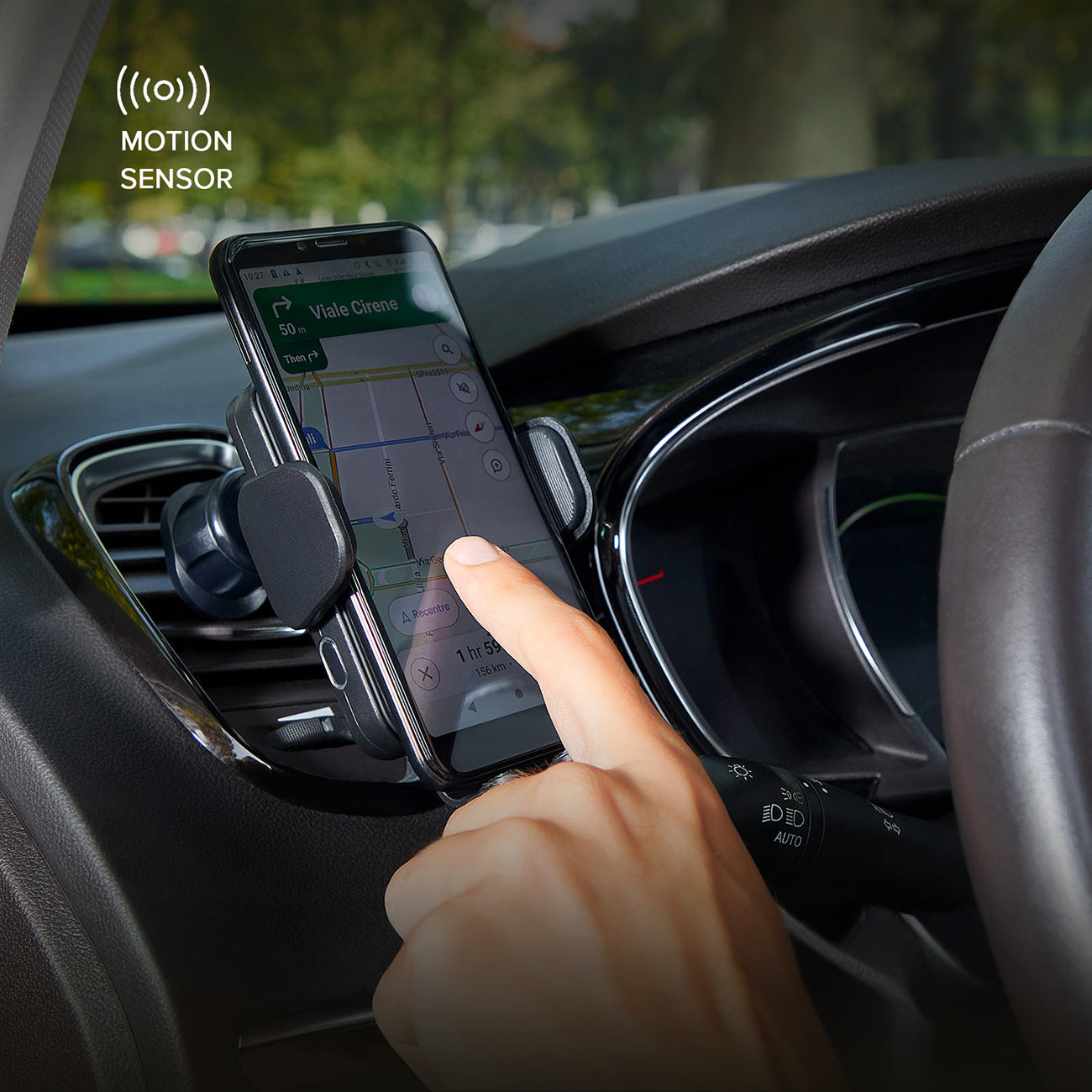 Mobile Phone Stands – Car smartphone holder with wireless charger - Carlat