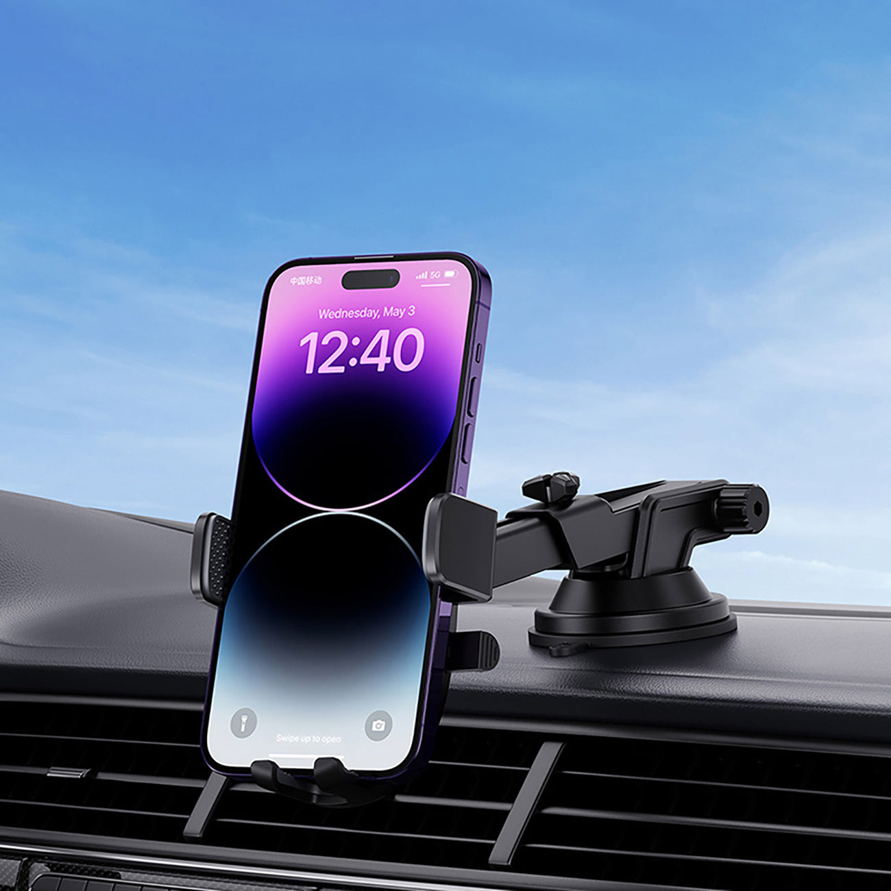 Mobile Phone Stands – Clamp car holder for 5.4-7.2'' phone - Carlat