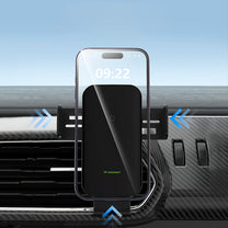Mobile Phone Stands – Clamp car holder with inductive phone - Carlat
