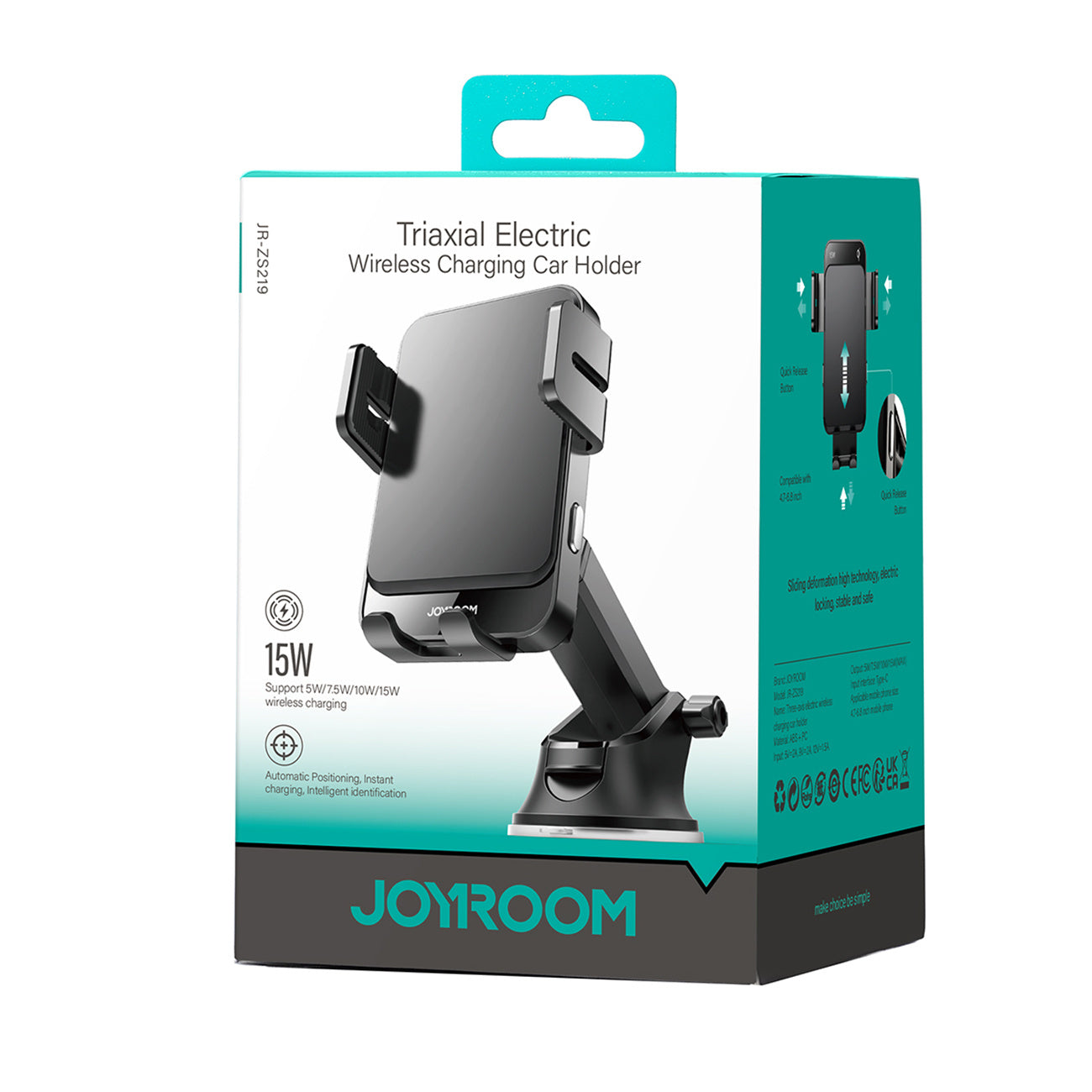 Mobile Phone Stands – Electric holder with 15W inductive charger - Carlat