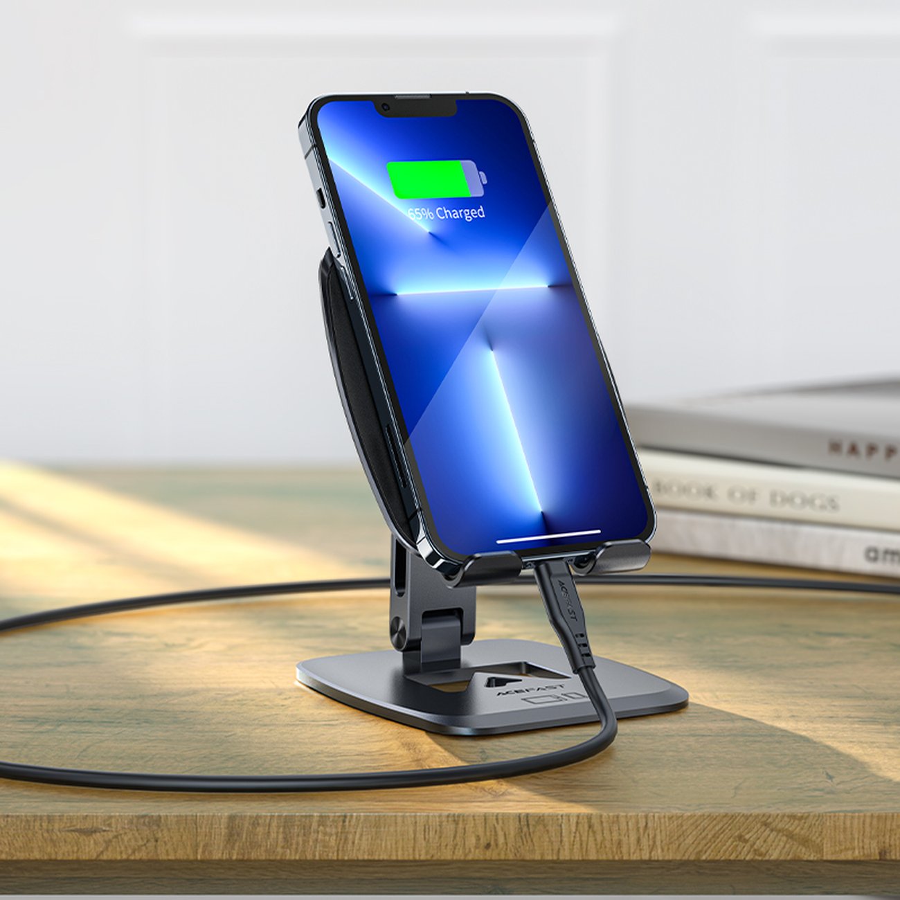 Mobile Phone Stands – Foldable stand holder phone stand, gray - Carlat