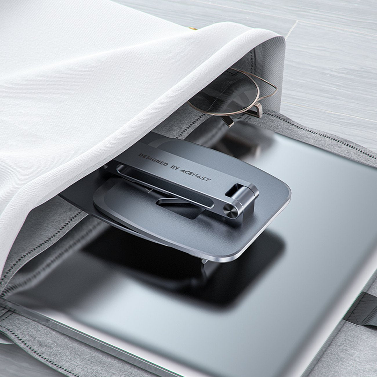 Mobile Phone Stands – Foldable stand holder phone stand, gray - Carlat