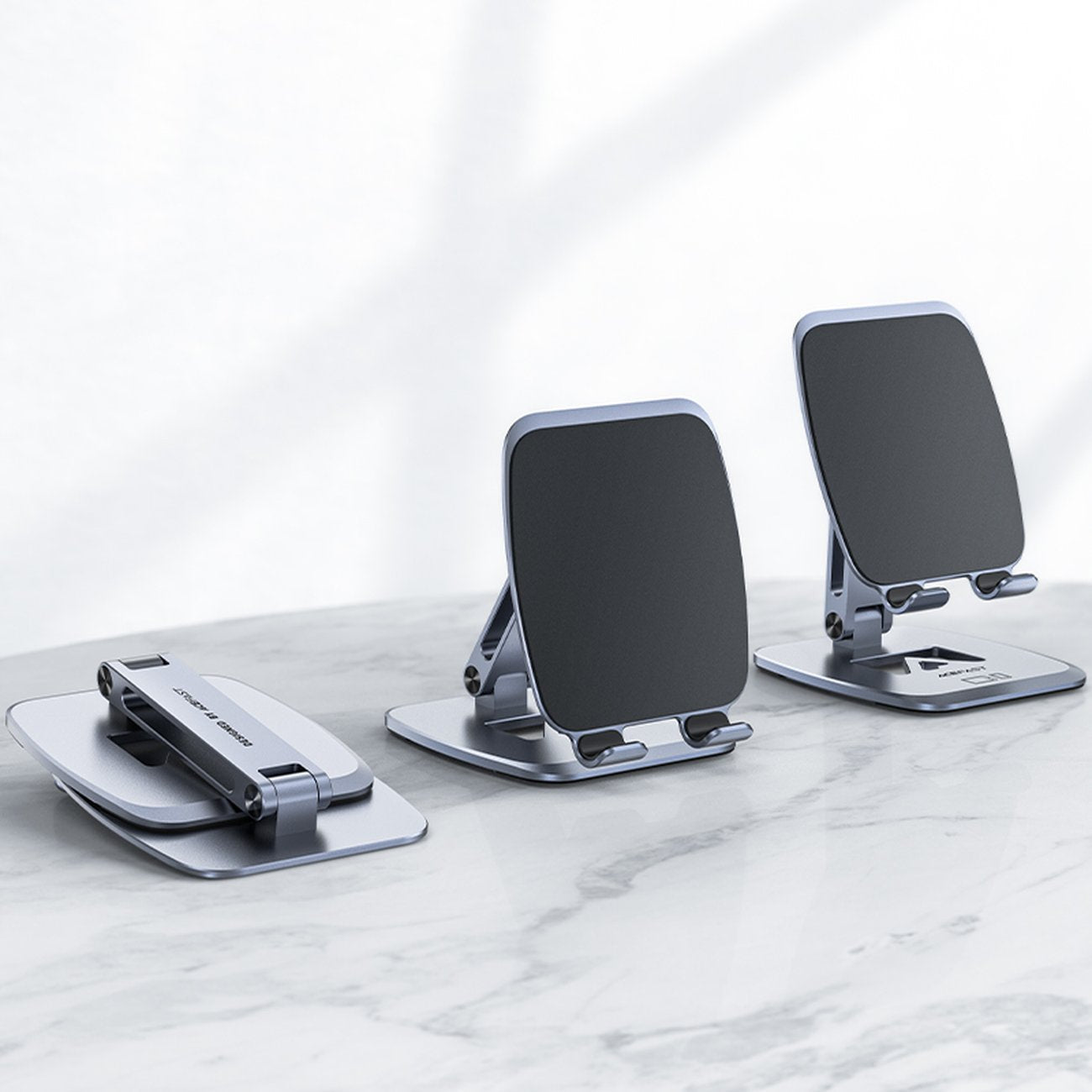 Mobile Phone Stands – Foldable stand holder phone stand, gray - Carlat