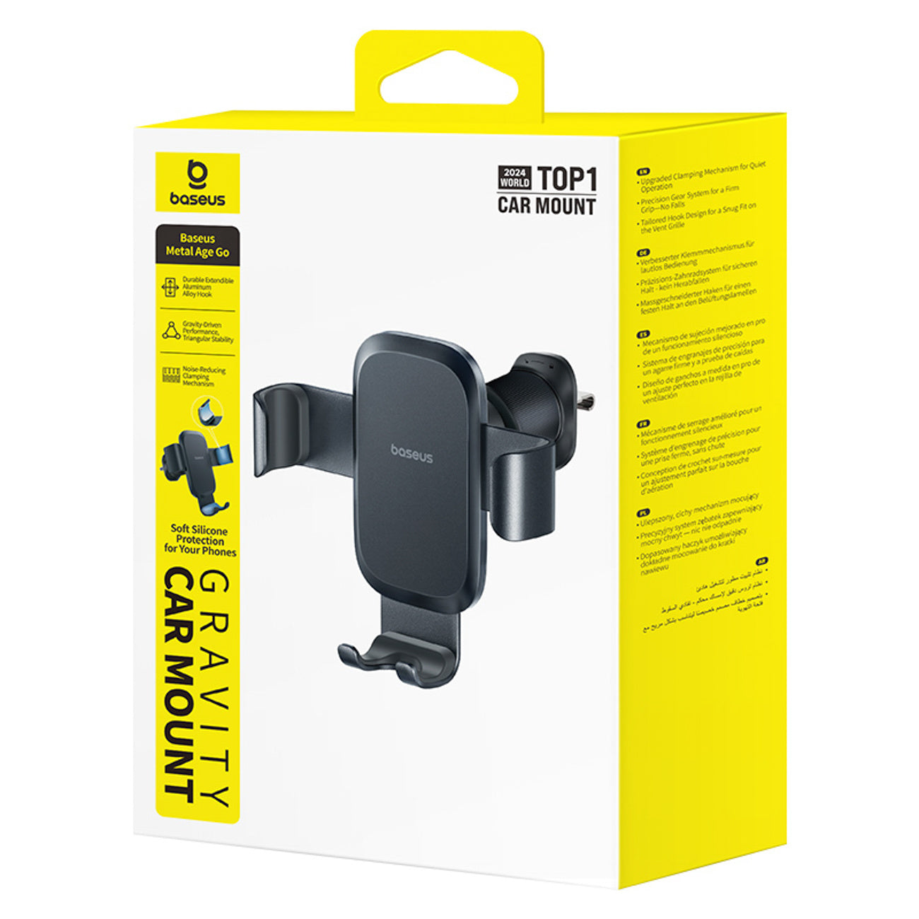 Mobile Phone Stands – Gravity car holder for a smartphone - Carlat