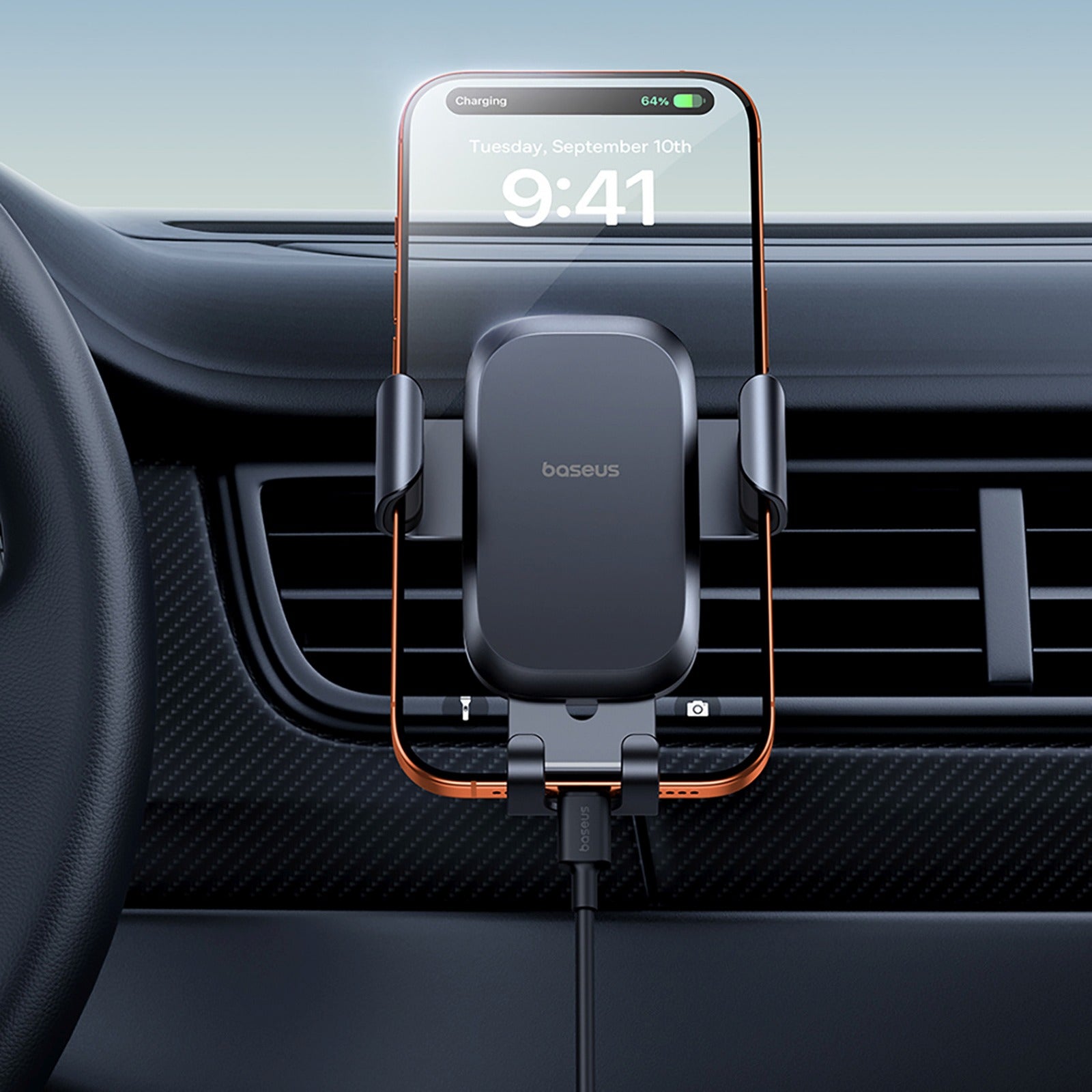 Mobile Phone Stands – Gravity car holder for a smartphone - Carlat