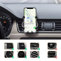 Mobile Phone Stands – Gravity car phone holder, black - Carlat
