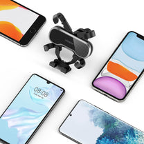 Mobile Phone Stands – Gravity car phone holder, black - Carlat