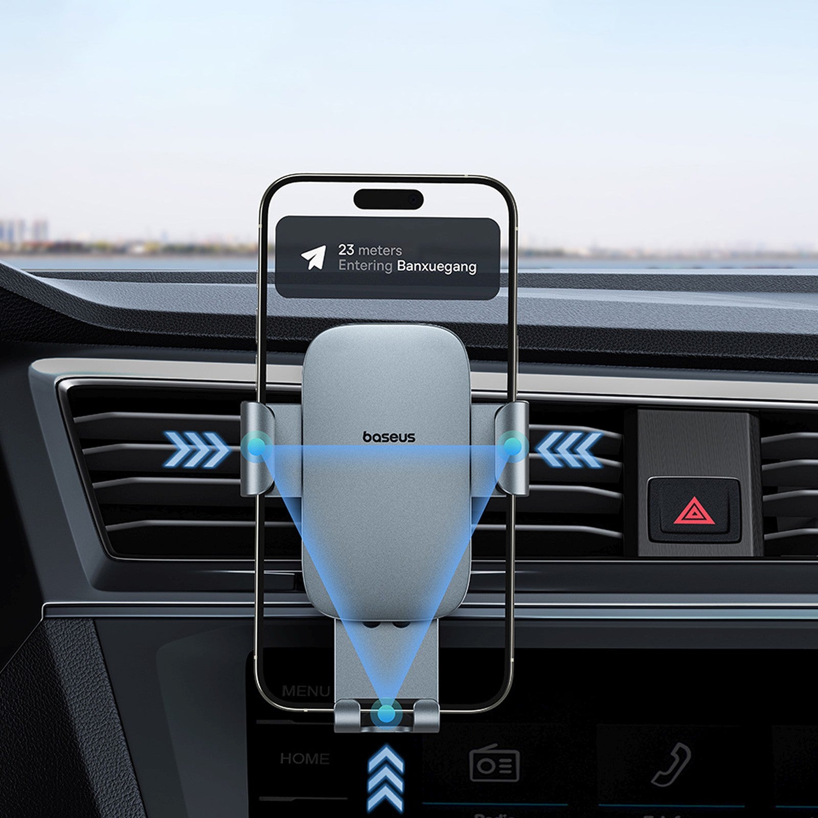 Mobile Phone Stands – Gravity car phone holder for air - Carlat