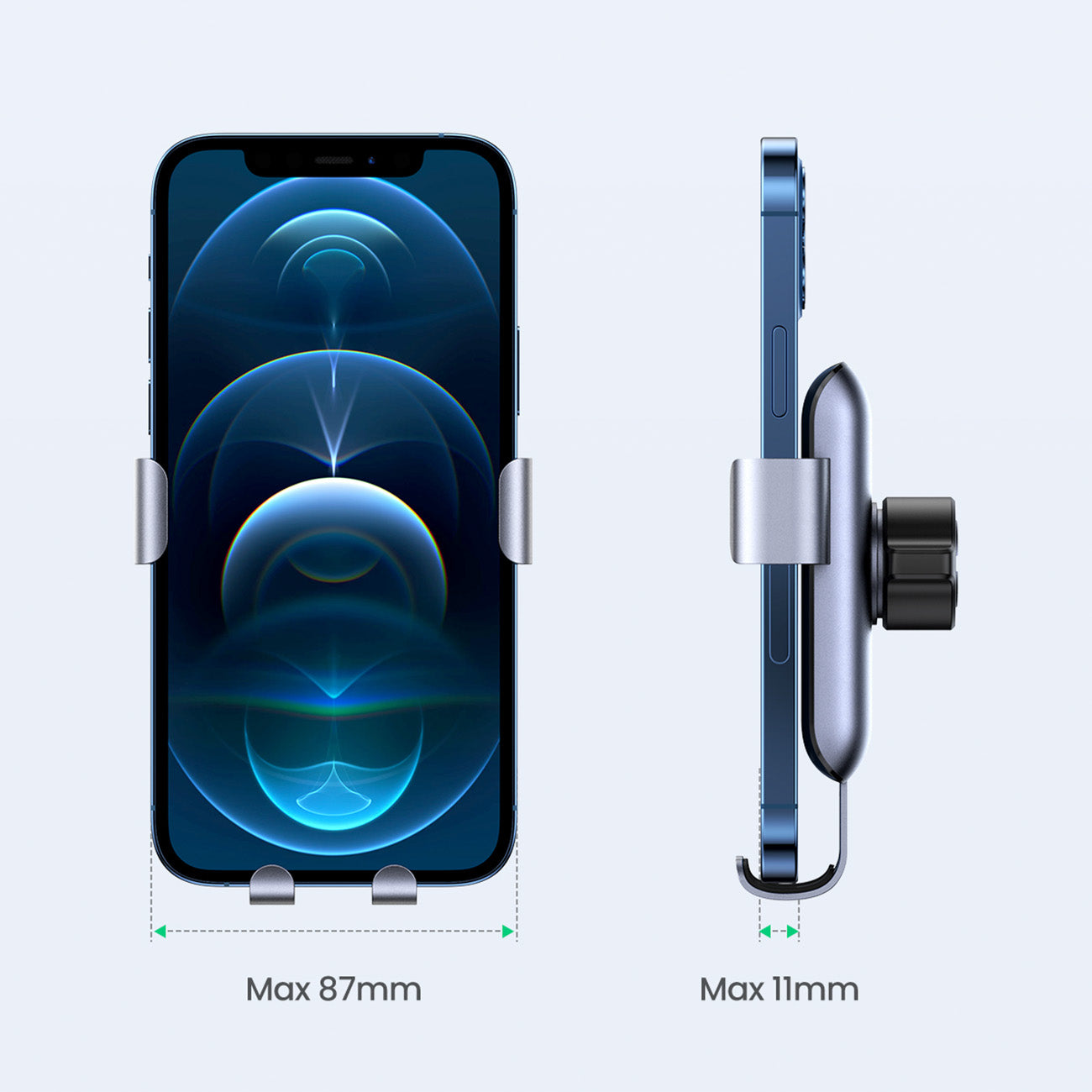 Mobile Phone Stands – Gravity car phone holder - round - Carlat