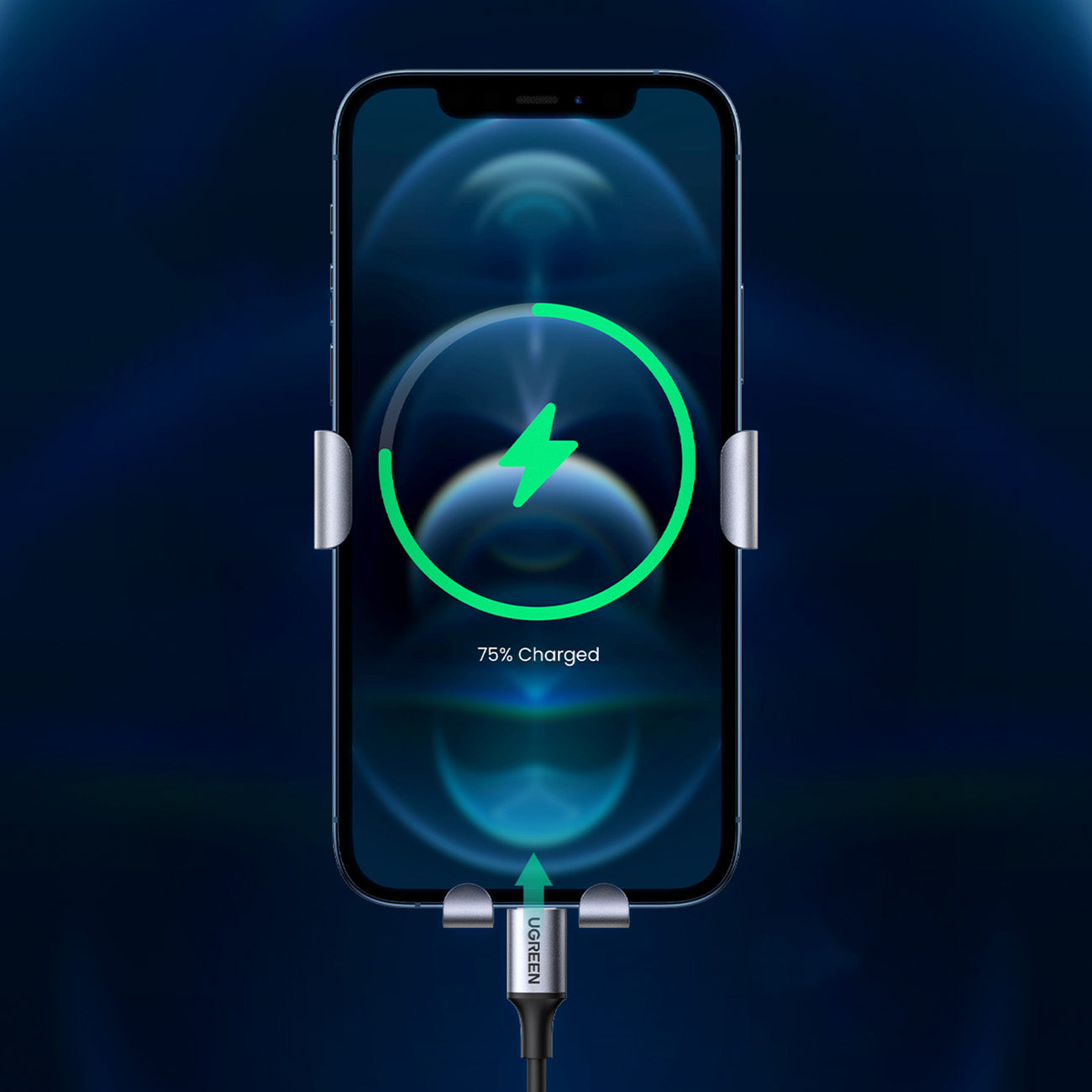 Mobile Phone Stands – Gravity car phone holder - round - Carlat